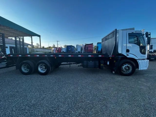 Ford Cargo 2423 - 2013 Caminhão Com Plataforma - Foto 4
