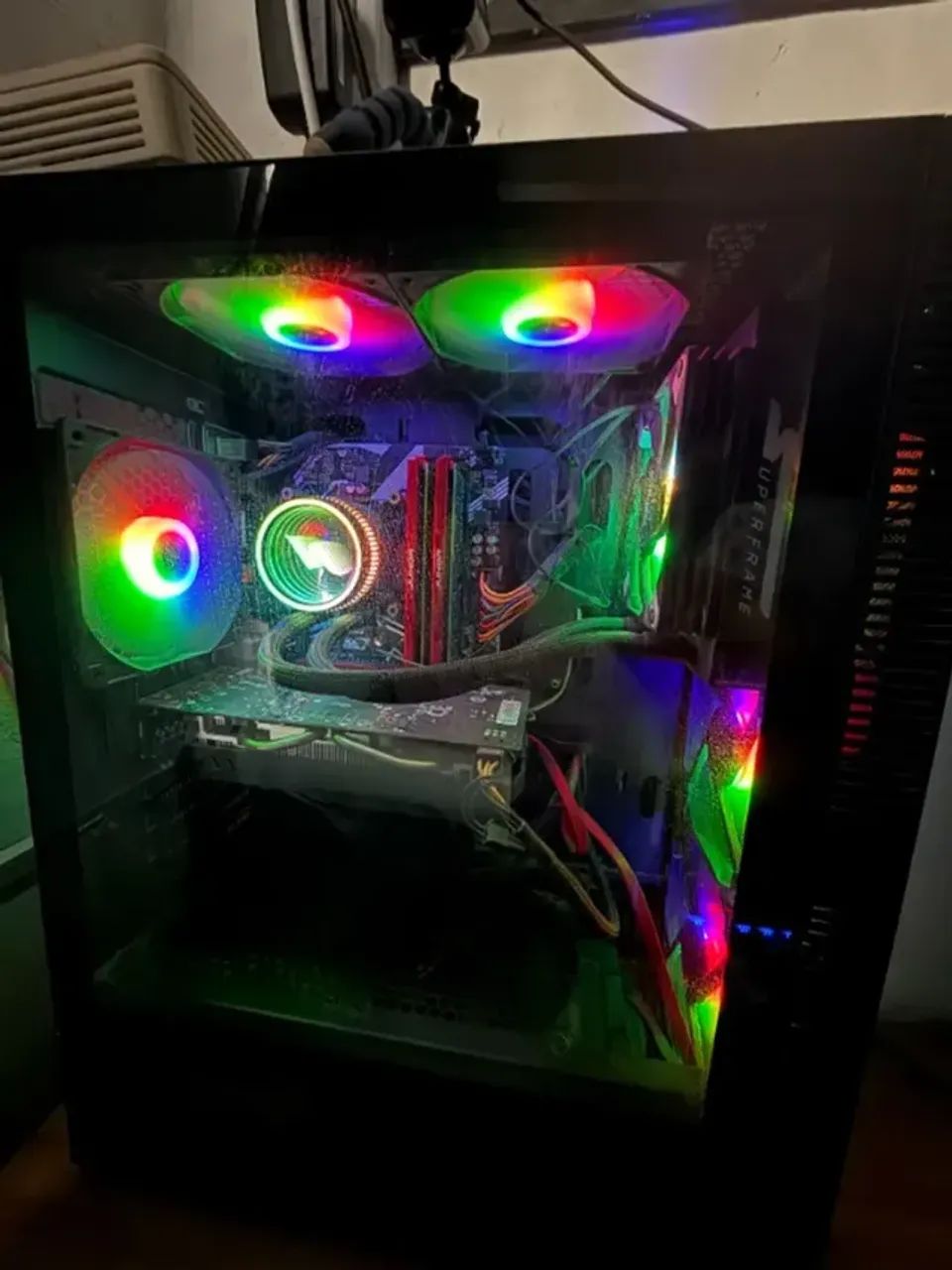 pc gamer i7,32gb,ssd,fonte modular,rx 580 (pronto pra jogar) - Foto 2