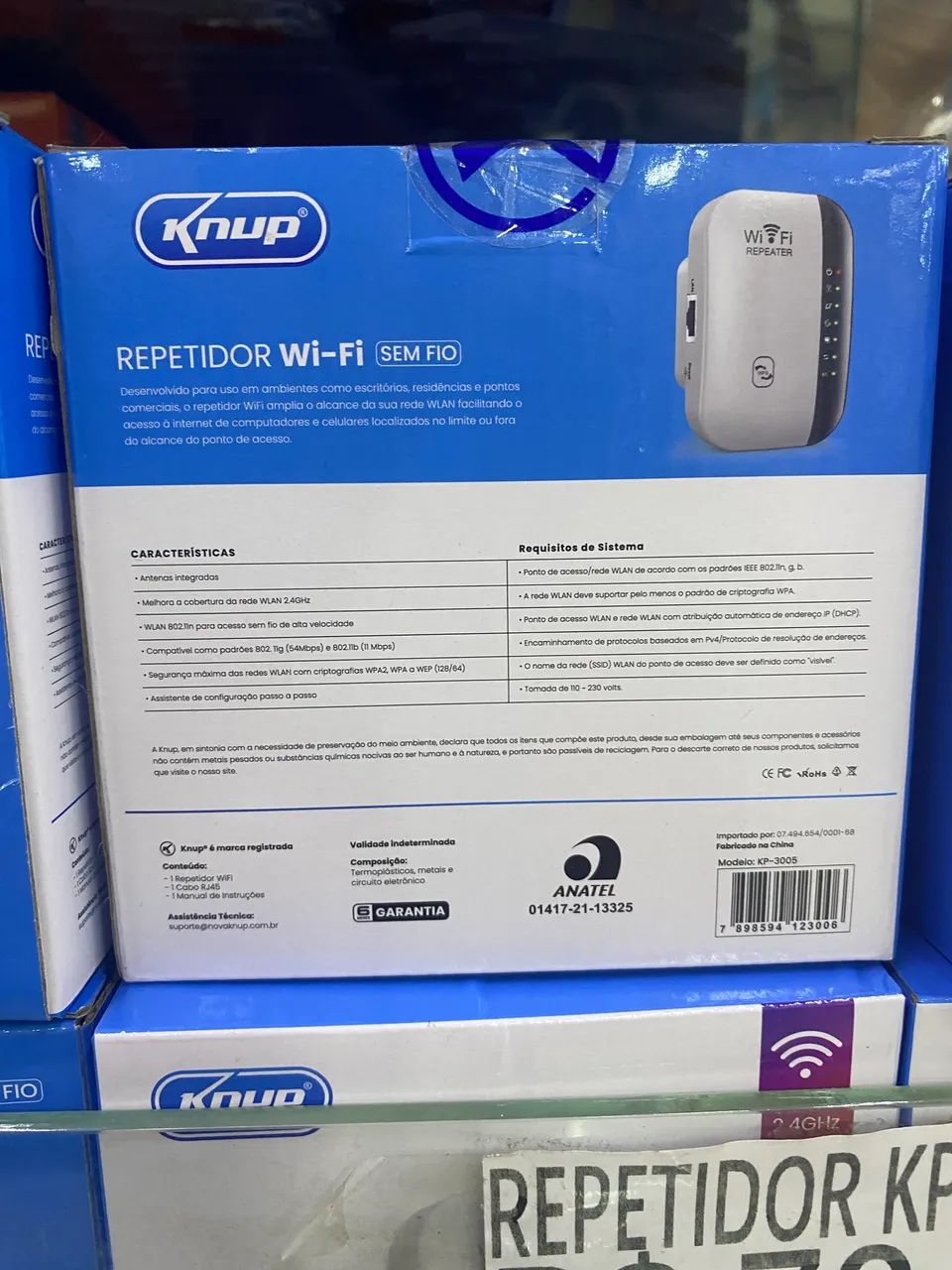 Repetidor Wifii sem fio Knup - Foto 2