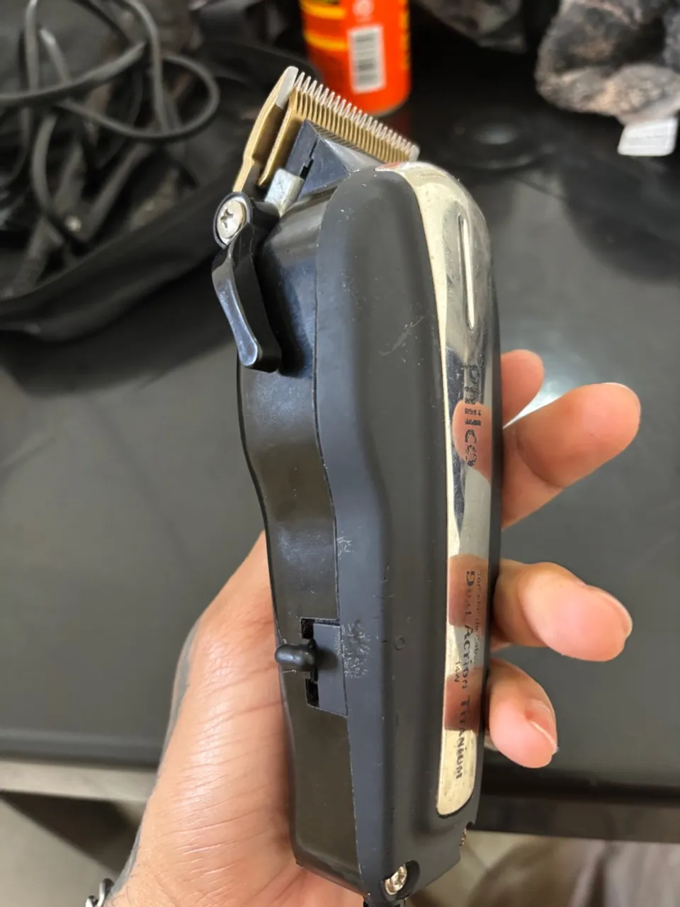 Máquina Philco Titanium e mini chapinha taif