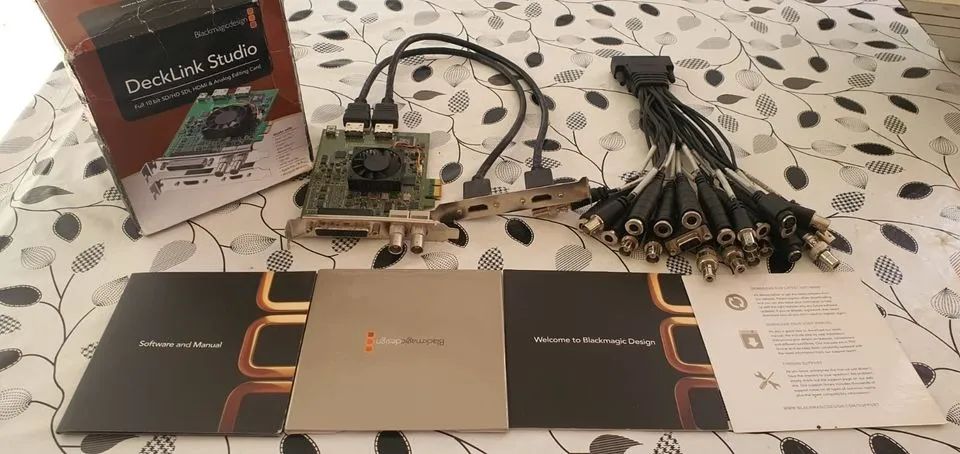 Vendo Placa de Captura Blackmagic DeckLink Studio 2 SDI na Caixa Completa! - Foto 5