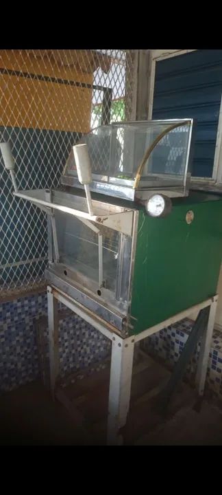 Forno para Pizzas e salgados a gás + fritadeira expositora elétrica  - Foto 2