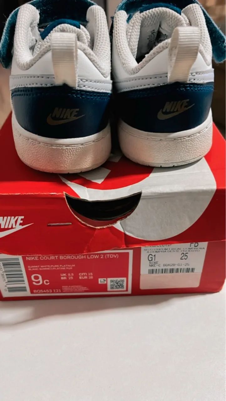 Tênis Nike Court Borough Low ) - Retirar Cep: 06361-400 Carapicuiba 
