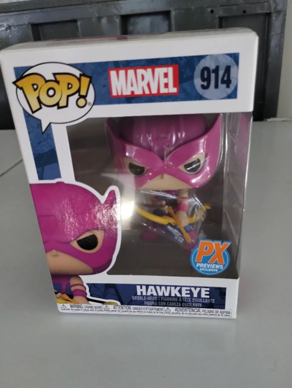 Funko Pop Hawkeye #914 - Original com caixa (Marvel PX Exclusive) - Foto 5