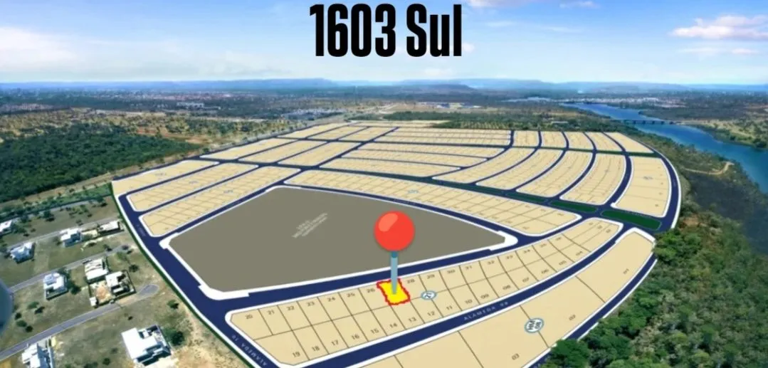 Ágio de lote de 300 mt² na 1603 Sul