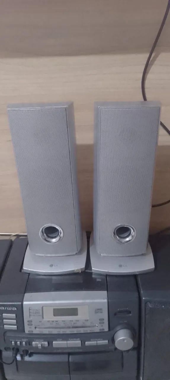 Par de Caixa de som passiva LG S198E mini torre Home Theater - Foto 2