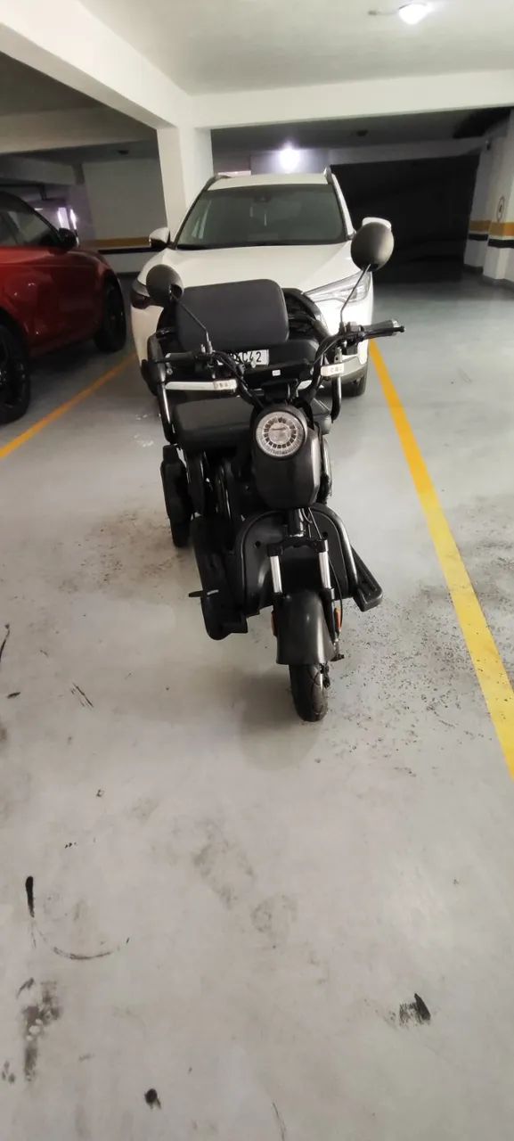 Triciclo elétrico para duas pessoas 1000 w - Foto 3