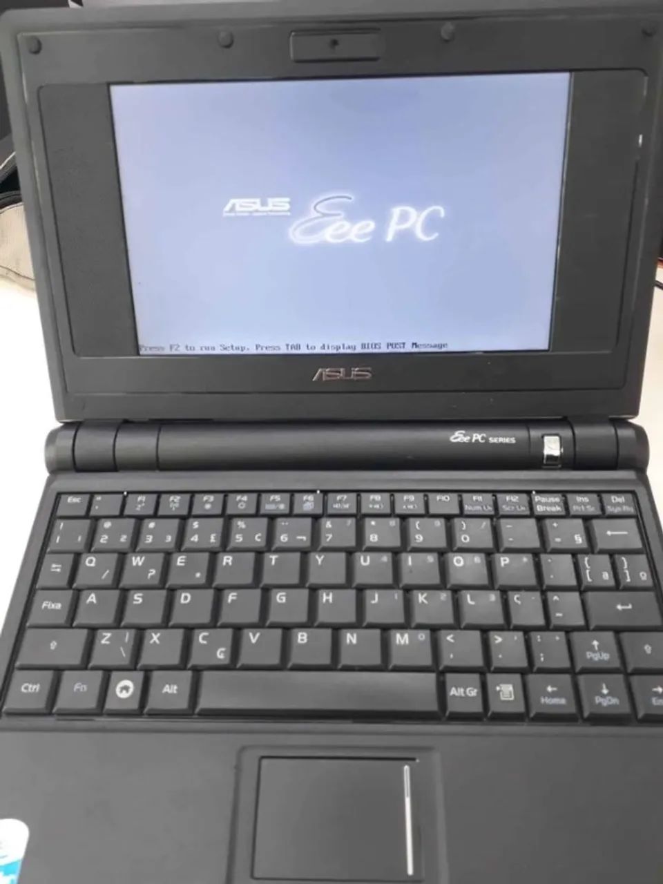 vendo notebook asus eeepc antigo funcional no estado sucata - Foto 4