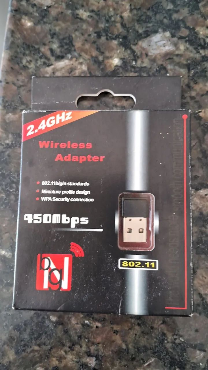 Adaptador Wireless 2.4GHz - 950Mbps
