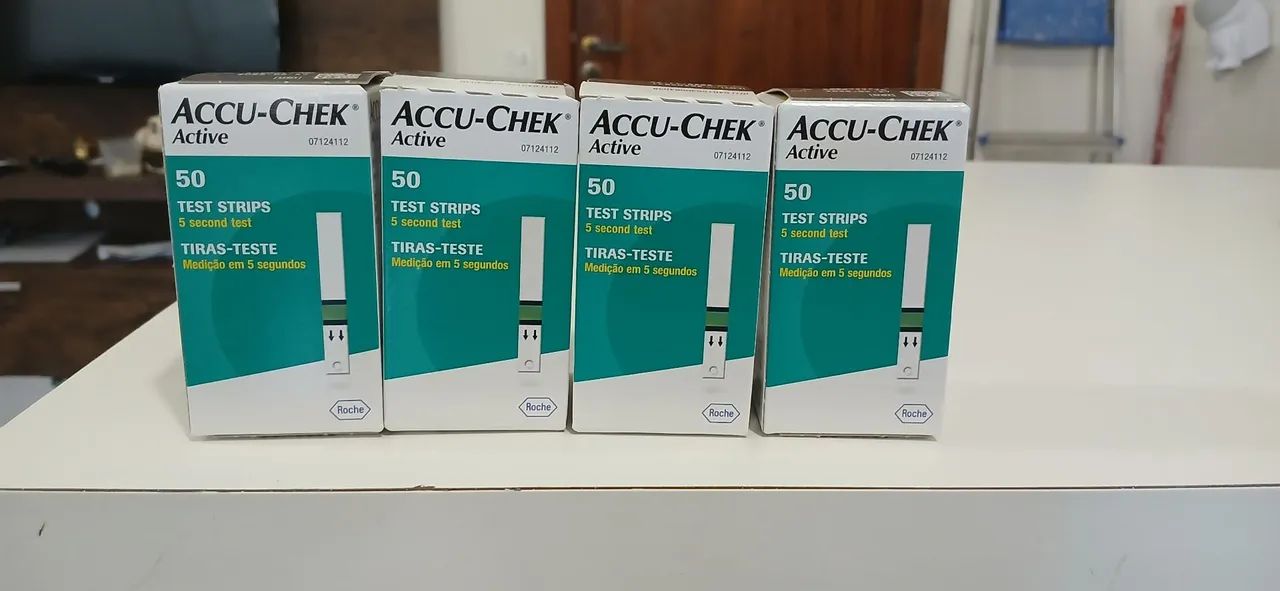 Tiras medição açúcar ACCU CHEK - Foto 2