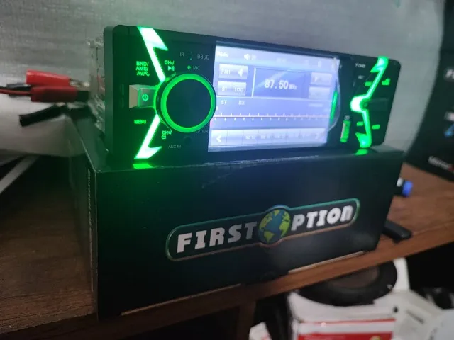 Mp5 Player 4 Polegadas FirstOption Bluetooth,Aux,Cartão e Pen Driver