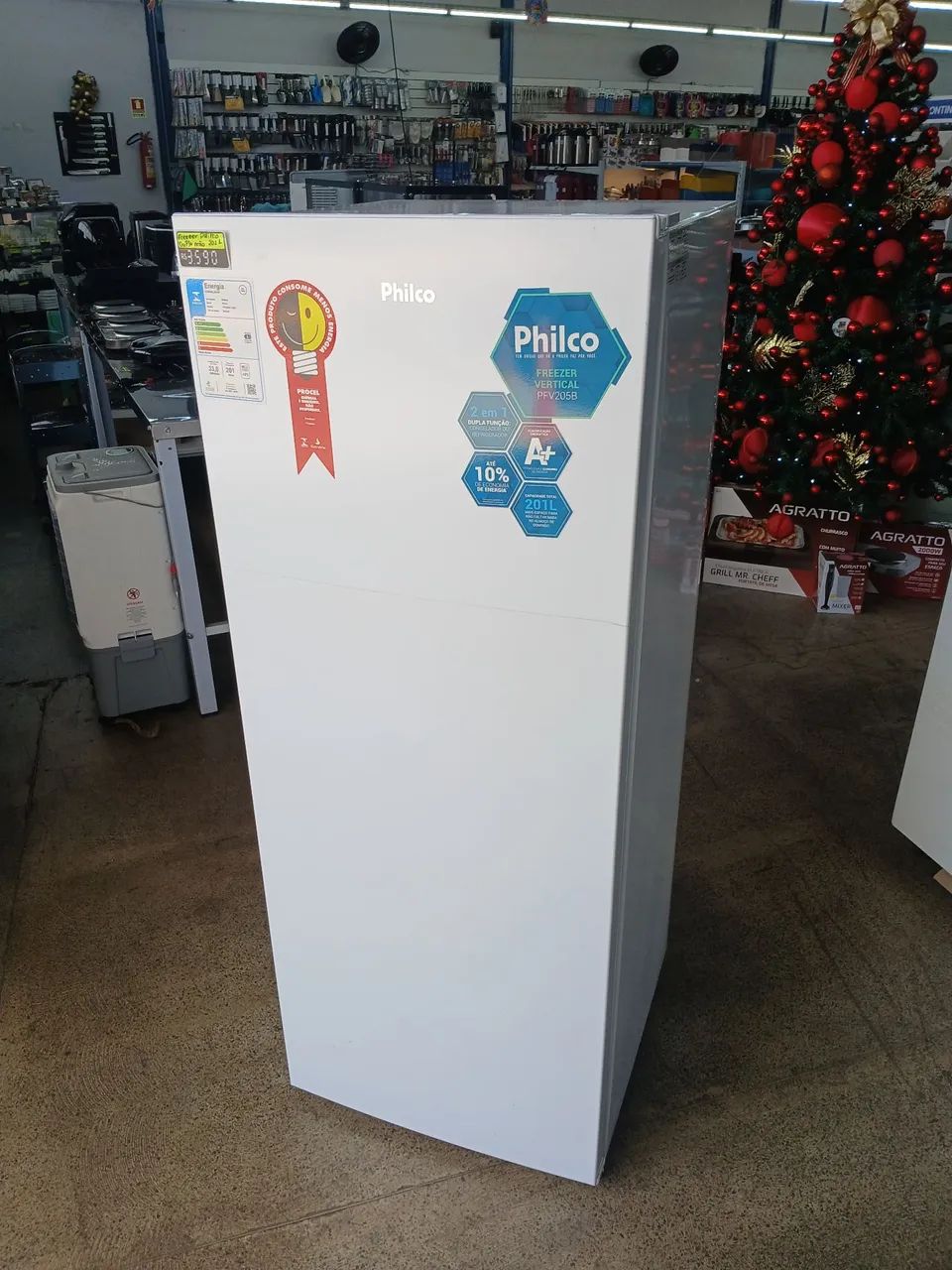 Freezer Vertical  2 Em 1 201l Branco Philco - Foto 4