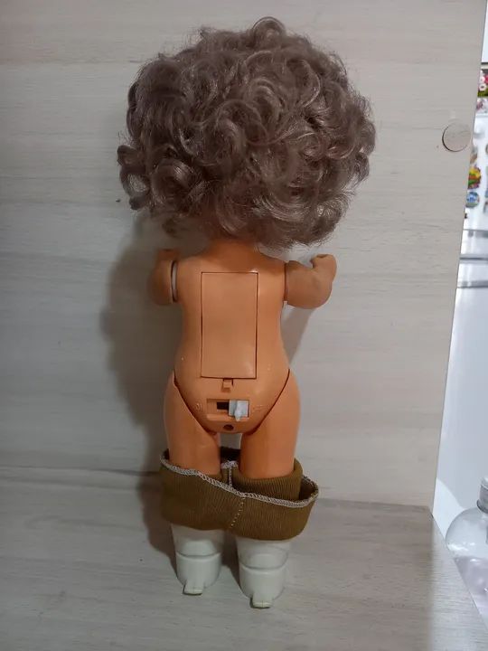 Boneca musical antiga. - Foto 4