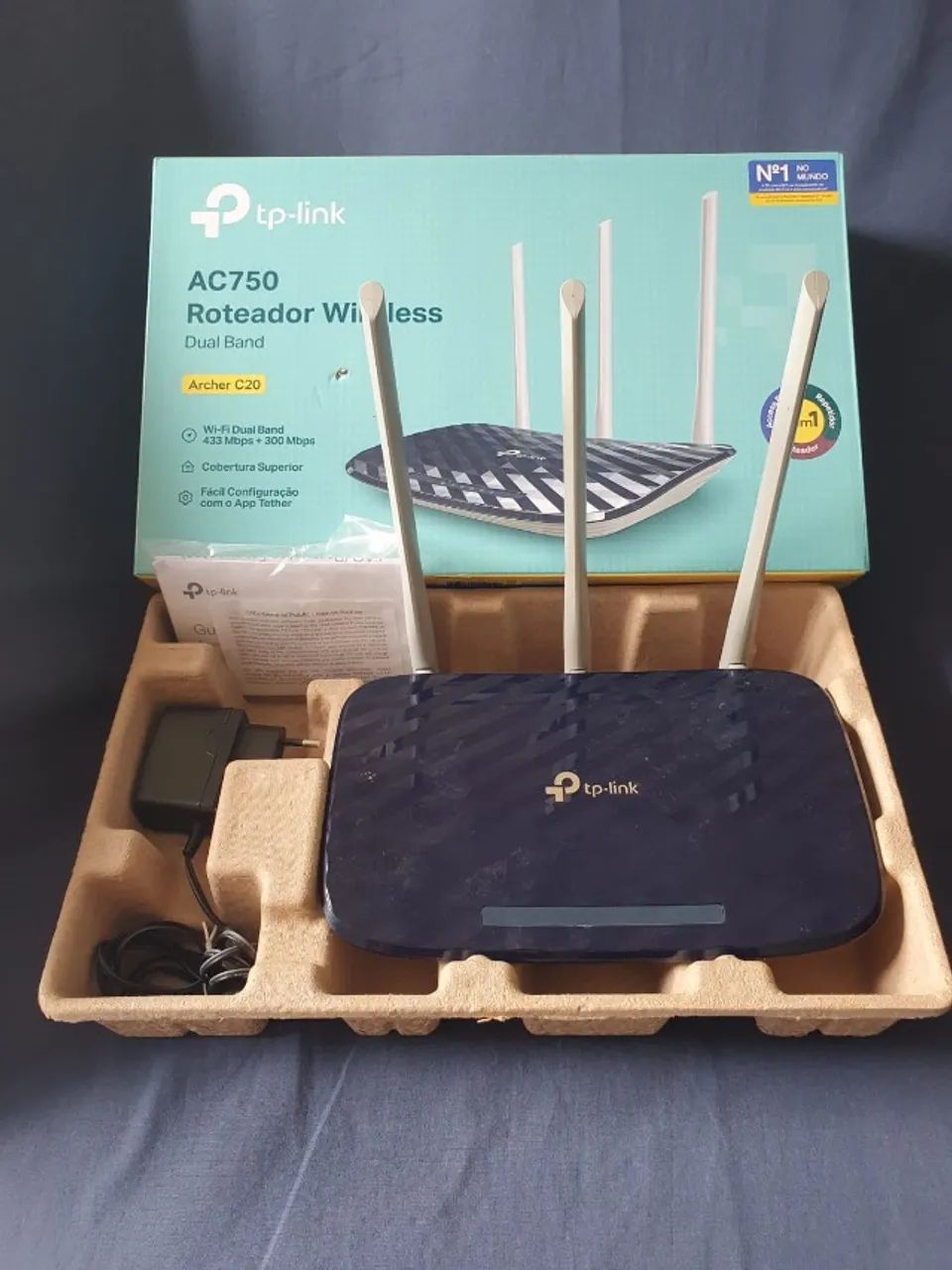 Roteador TP Link AC Wireless Dual Band. - Foto 2