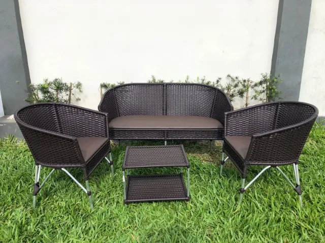 Conjunto de Àrea Garden com 4 Peças. Oferta Imperdível!