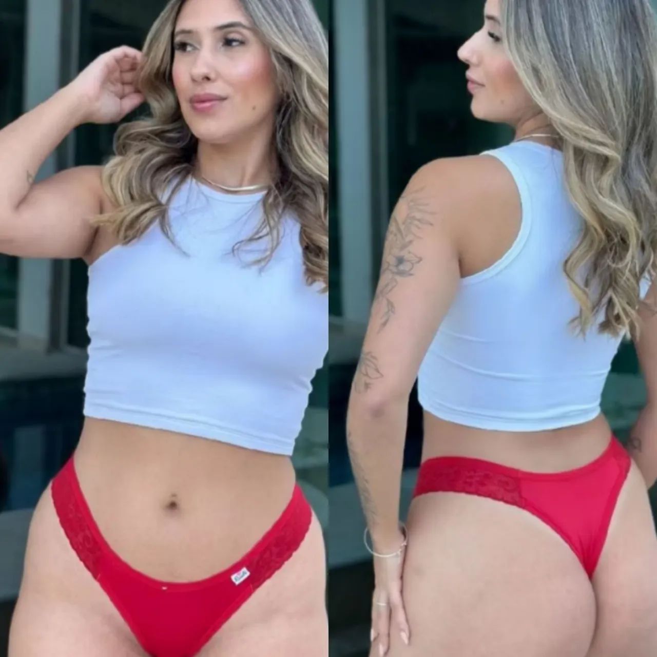 Kit 5 Calcinhas  Fio Renda Microfibras 