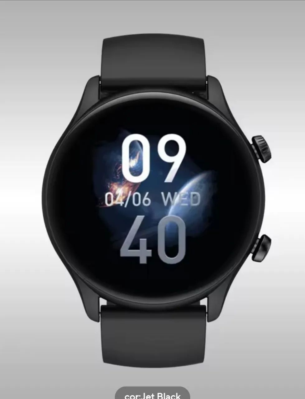 Zeblaze btalk 3 plus preto.