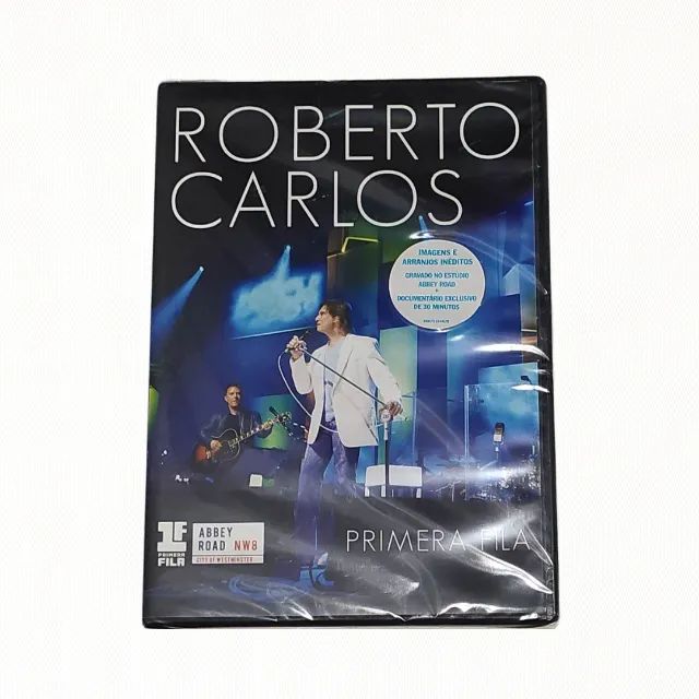 DVD Roberto Carlos Primeira Fila