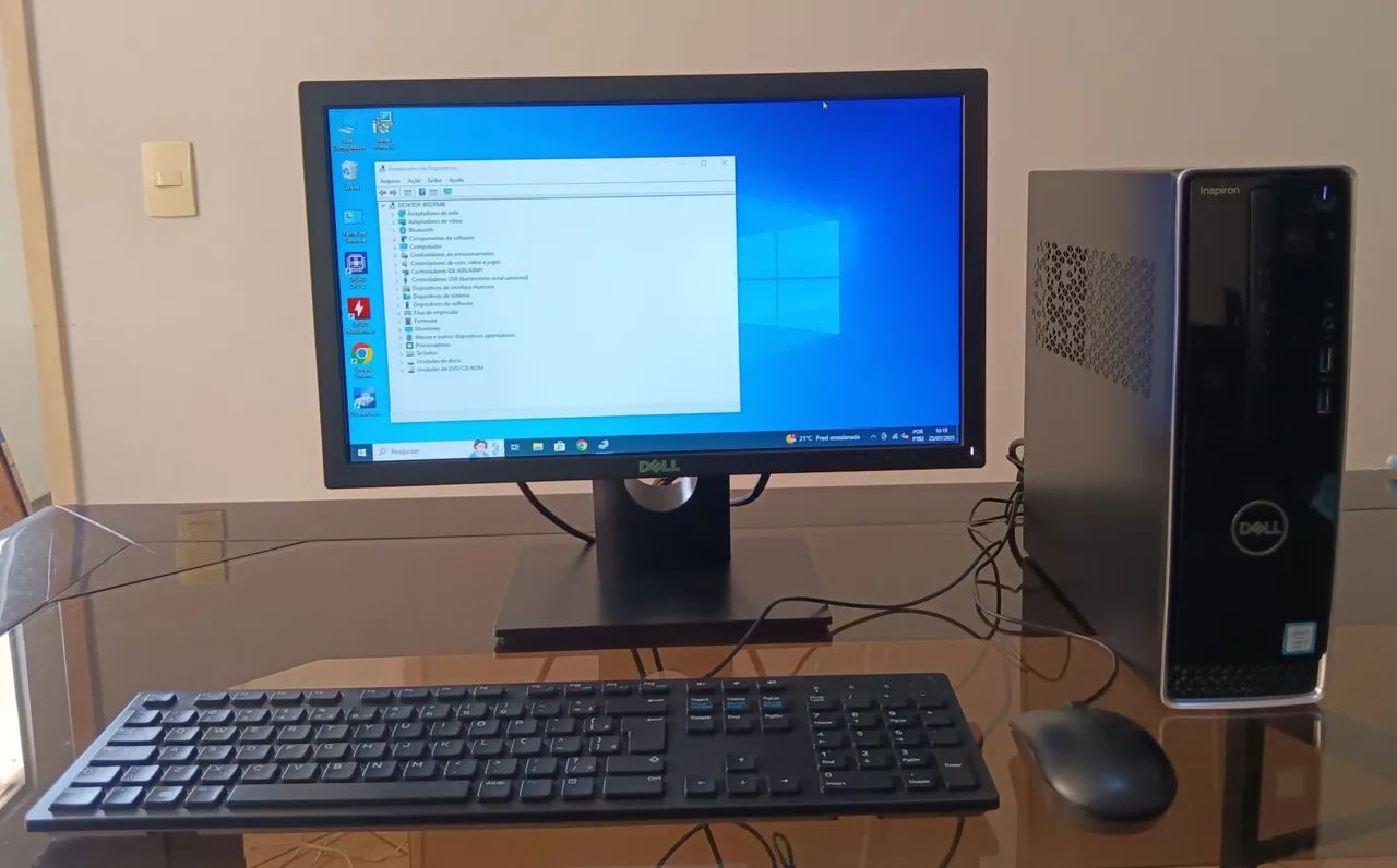  Dell Vostro 8ªgeração Intel  Completo com Monitor e Acessórios. Modelo 3470