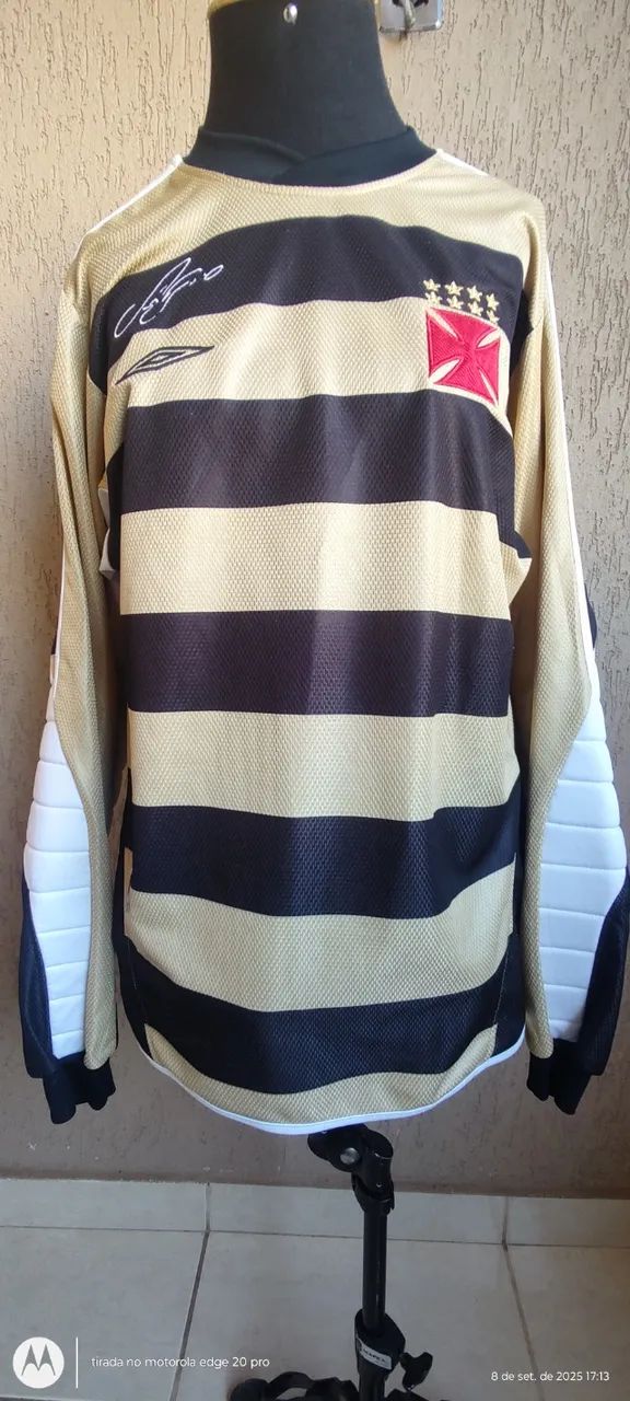 Camisa Goleiro Vasco da Gama Umbro 2004 Fábio Tam G - Foto 2