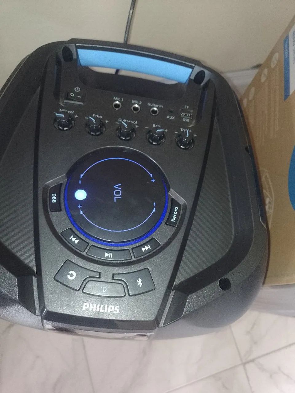 Caixa de Som Philips Bluetooth 1300W - Foto 3