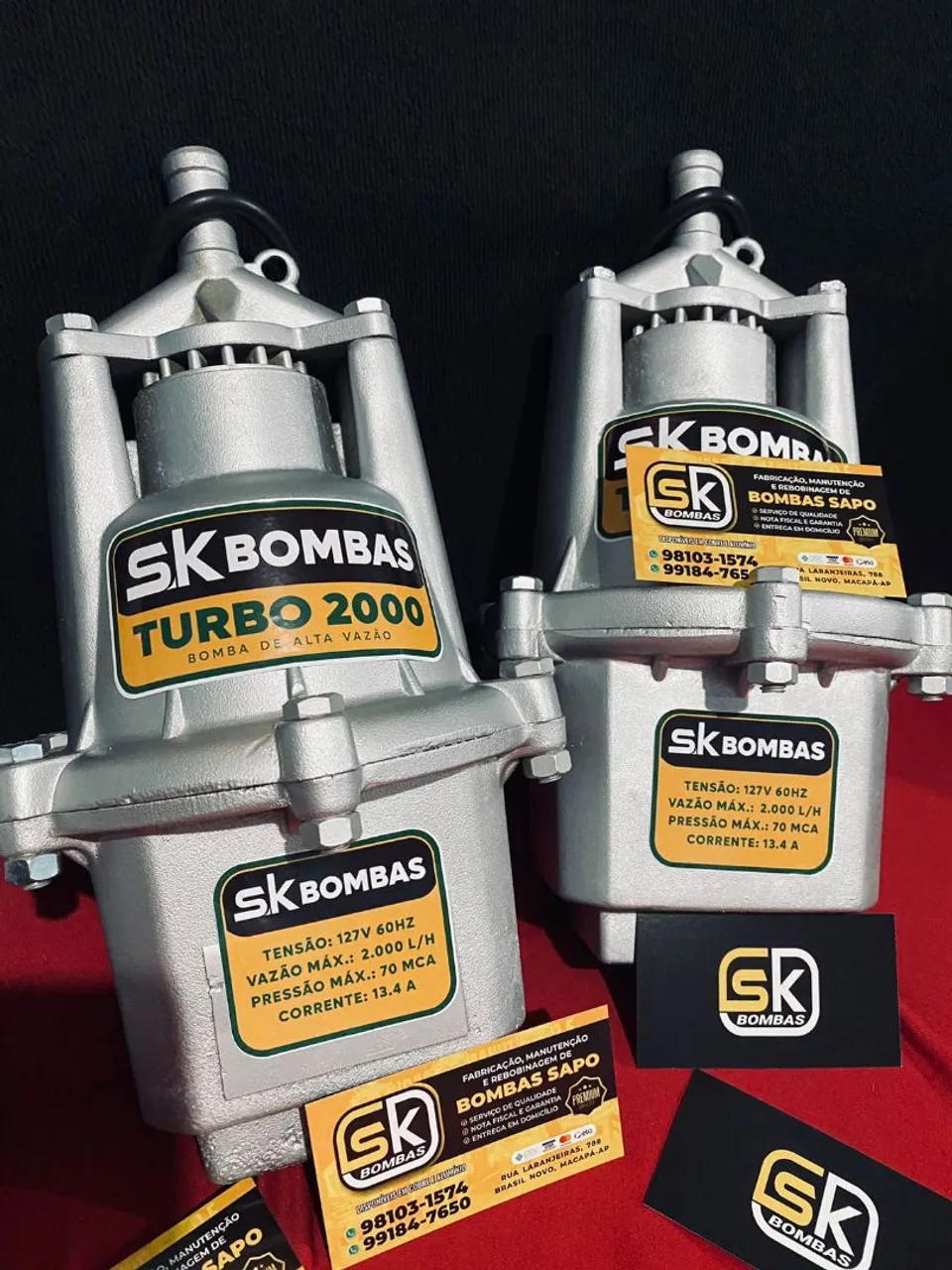 Bombas Sapo Turbo 2000 SK Bombas - 2000L/H