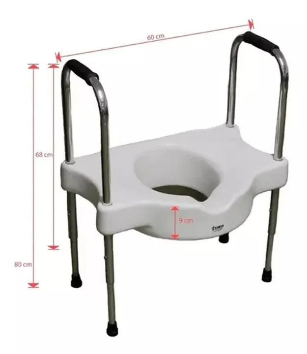 ASSENTO ELEVADO PARA VASO SANITÁRIO - Foto 2