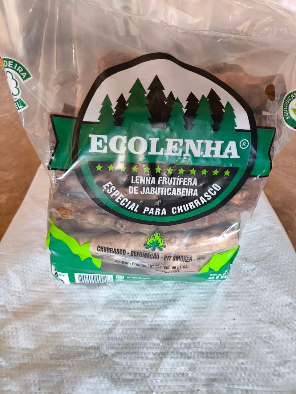 Lenha Frutífera de Jabuticabeira para defumação 