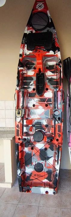 Caiaque de Pesca com Assento e Pedal - Foto 3