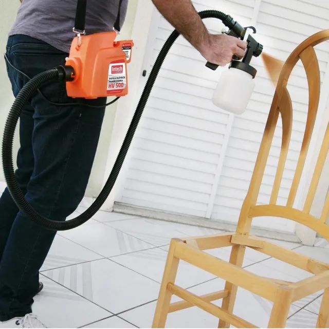 O MAIS VENDIDO ? Pistola Pulverizadora Elétrica Infla Bóias,Colchões, Pinta e Enverniza.