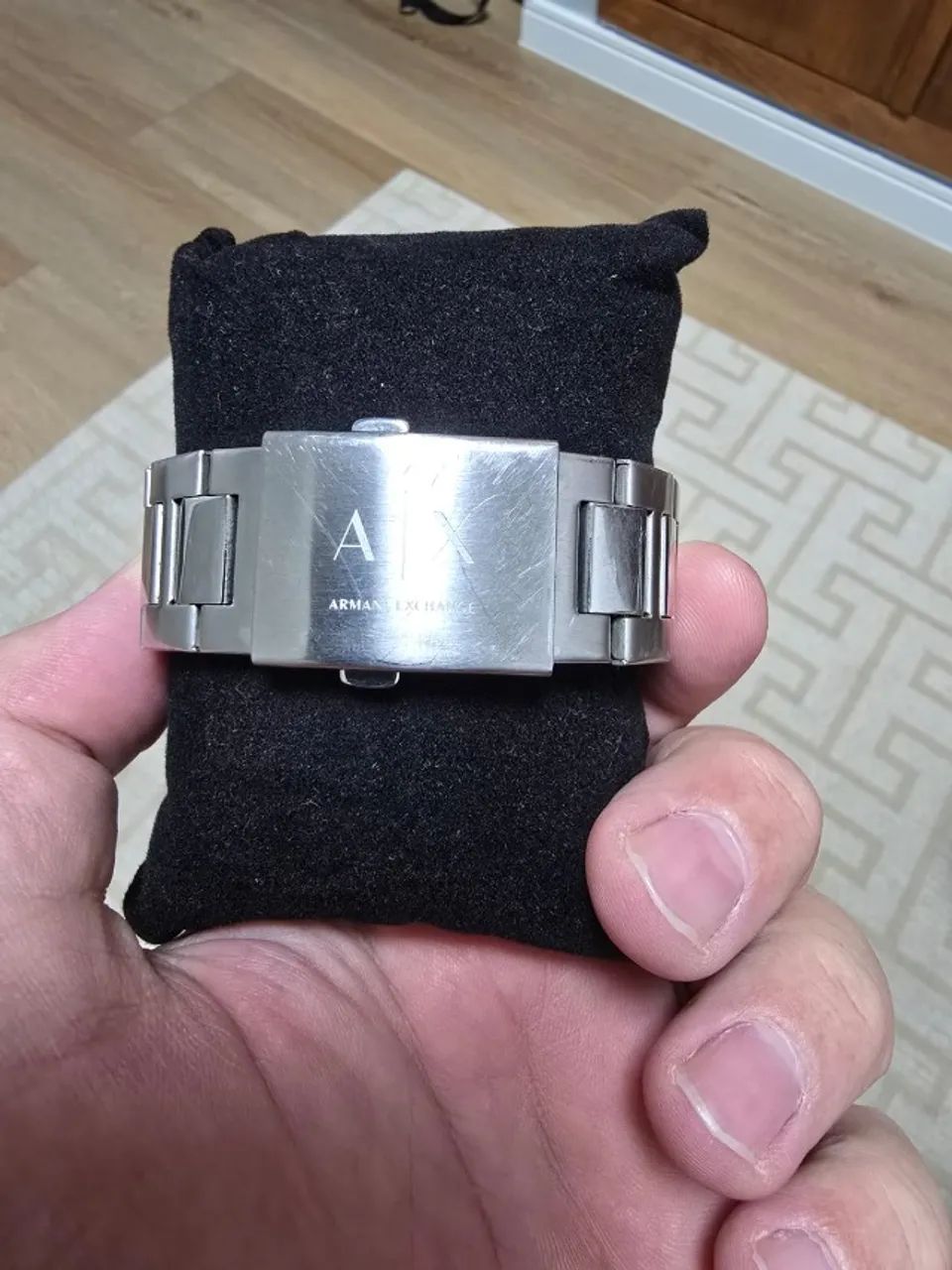 Relógio Armani Exchange Masculino Prata UAX2084/Z - Foto 3