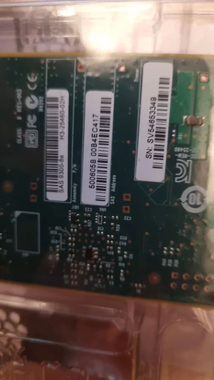  Controladora Lsi 9300-8e Pcie Sas 8 Portas Externas 12gb Hba - Foto 2