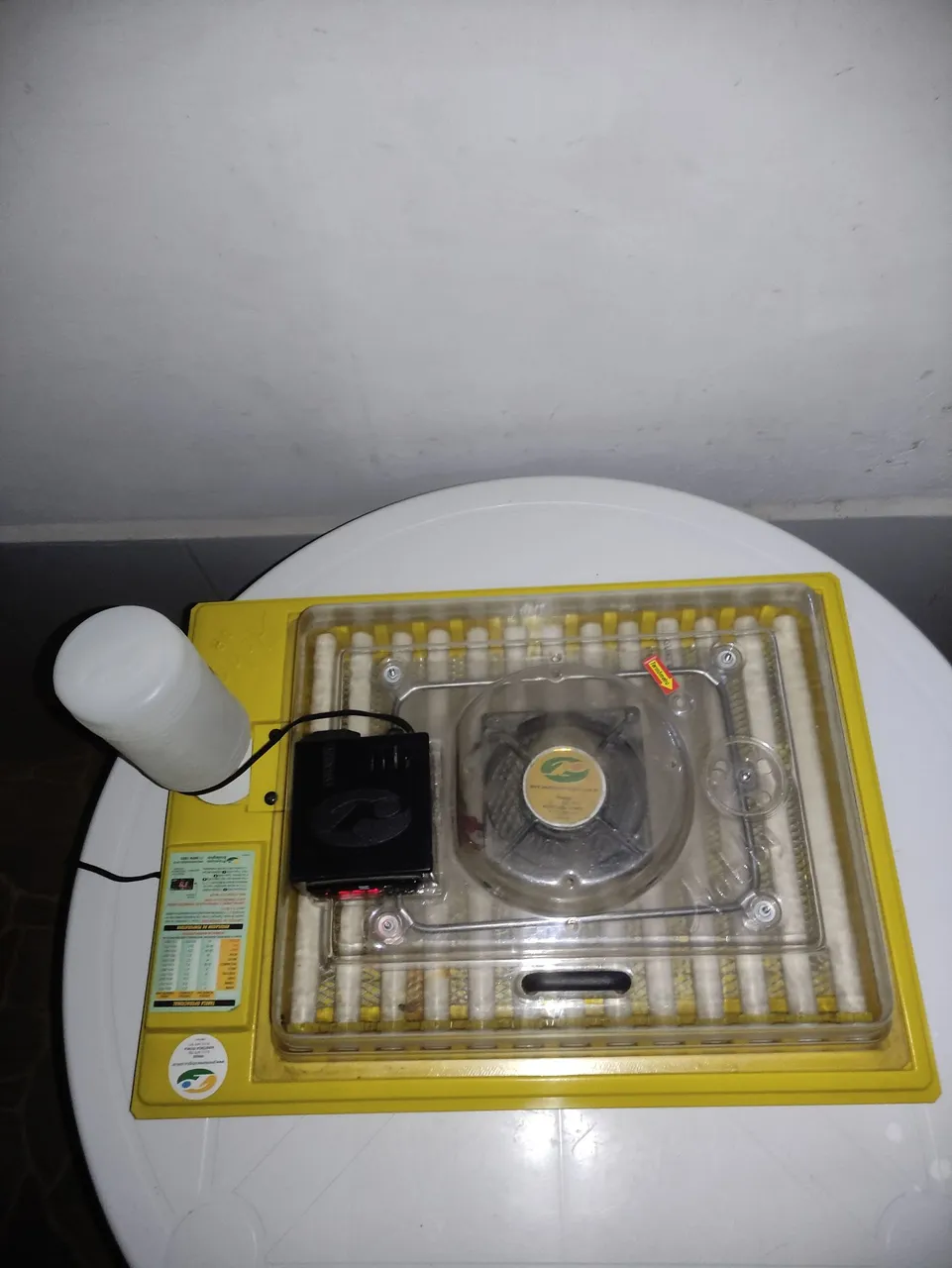 Chocadeira automática hobby amarela