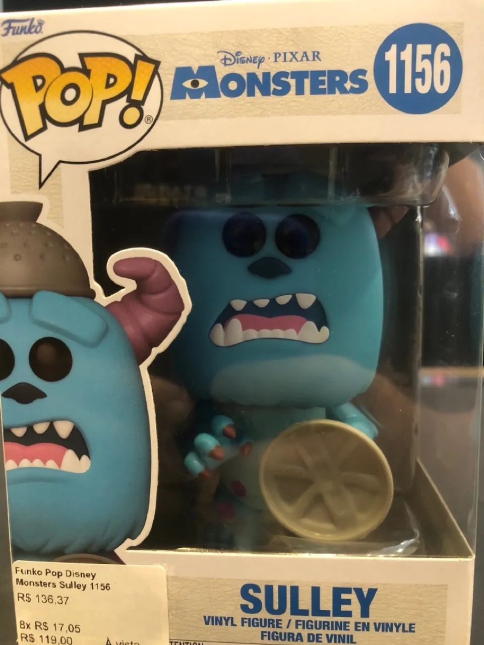 Funko Pop Monsters Sulley 1156