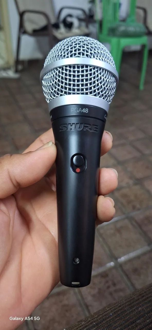 Microfone profissional shure 