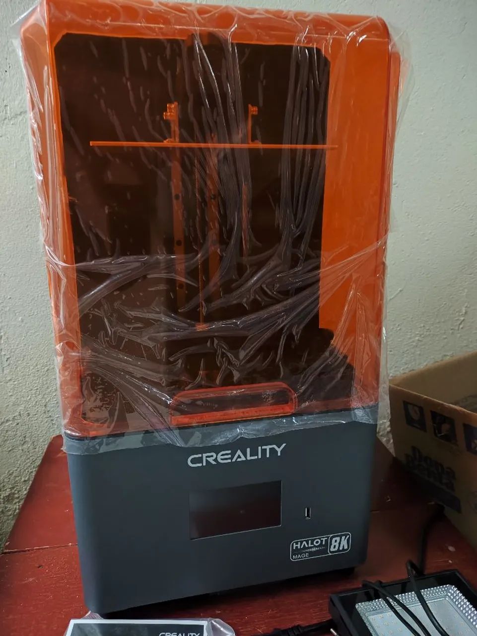 Impressora 3D Creality Halot Mage 8K (impressão em resina)