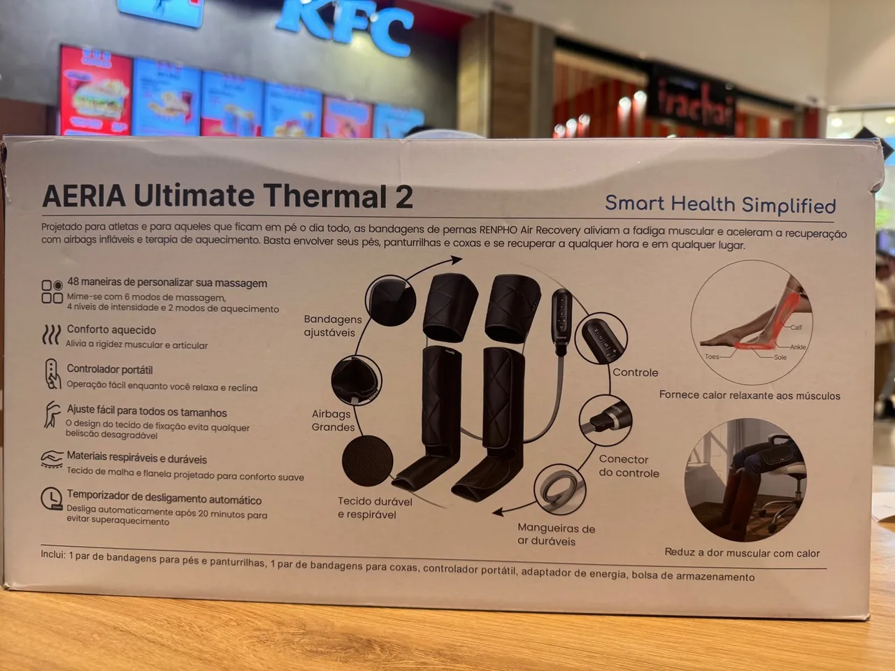 AERIA Ultimate Thermal 2 - Recuperação Muscular Inteligente