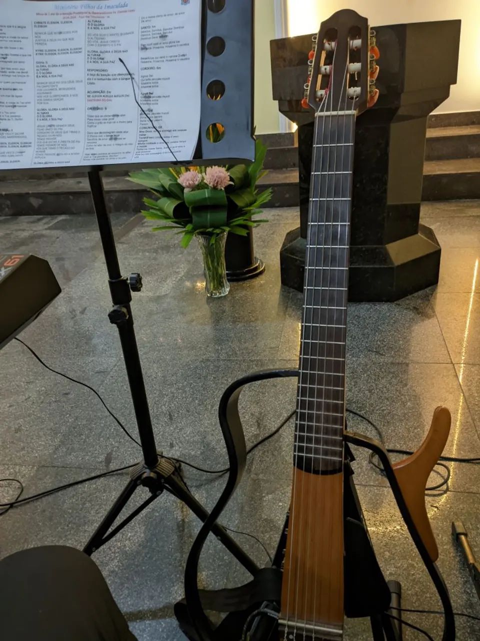 Violão Yamaha Silent SLG110n - Foto 3
