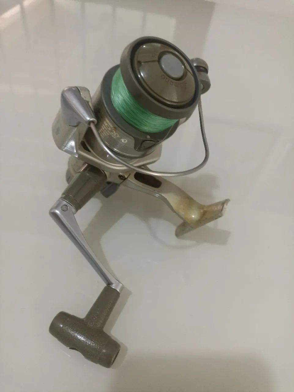 Molinete Shimano Aero 2000 Japão  - Foto 3