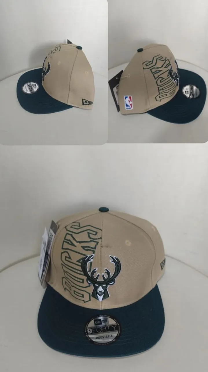 Boné Milwaukee Bucks New Era 9Forty