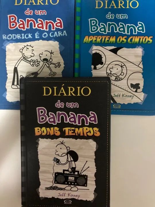 Diário de um Banana - 3 livros capa dura - Foto 3