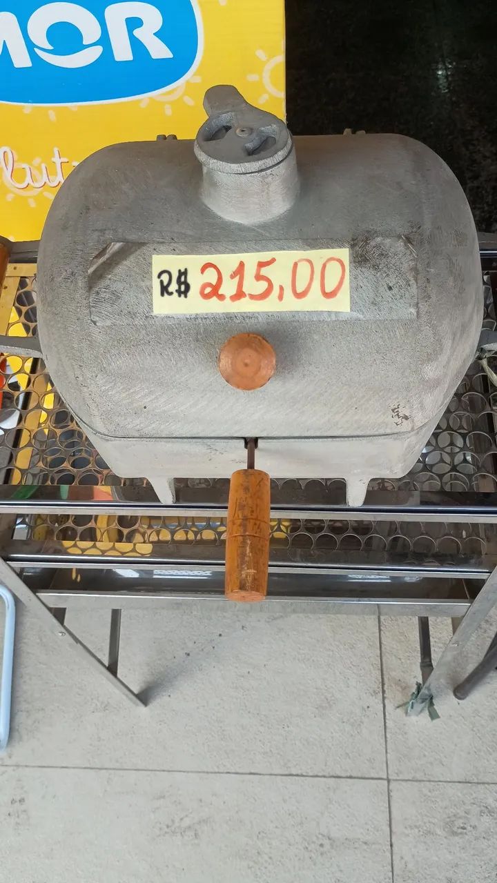 Churrasqueira bafo de Alumínio 