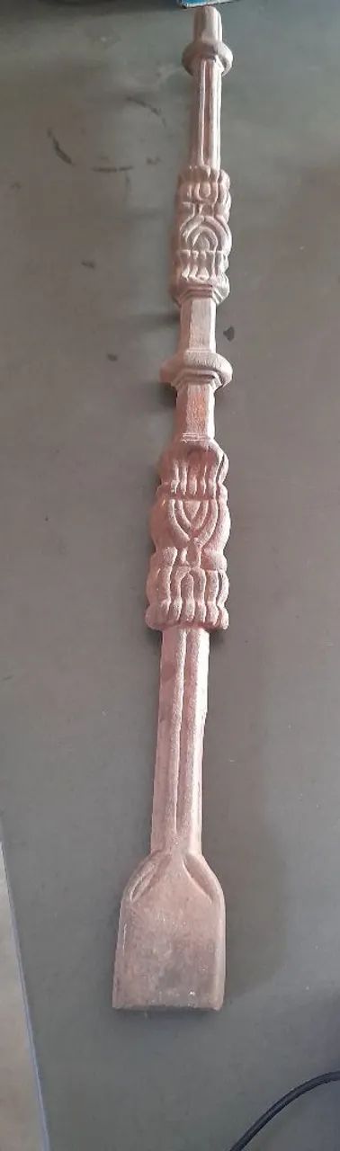 Coluna poste de  Ferro Fundido Decorativa 84 cm