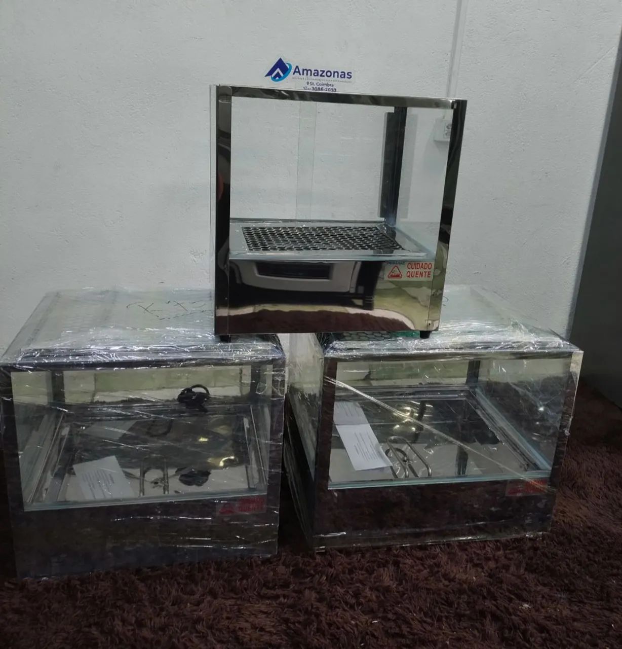 Estufa para 50/ 75 e 100 pamonhas - Novas 