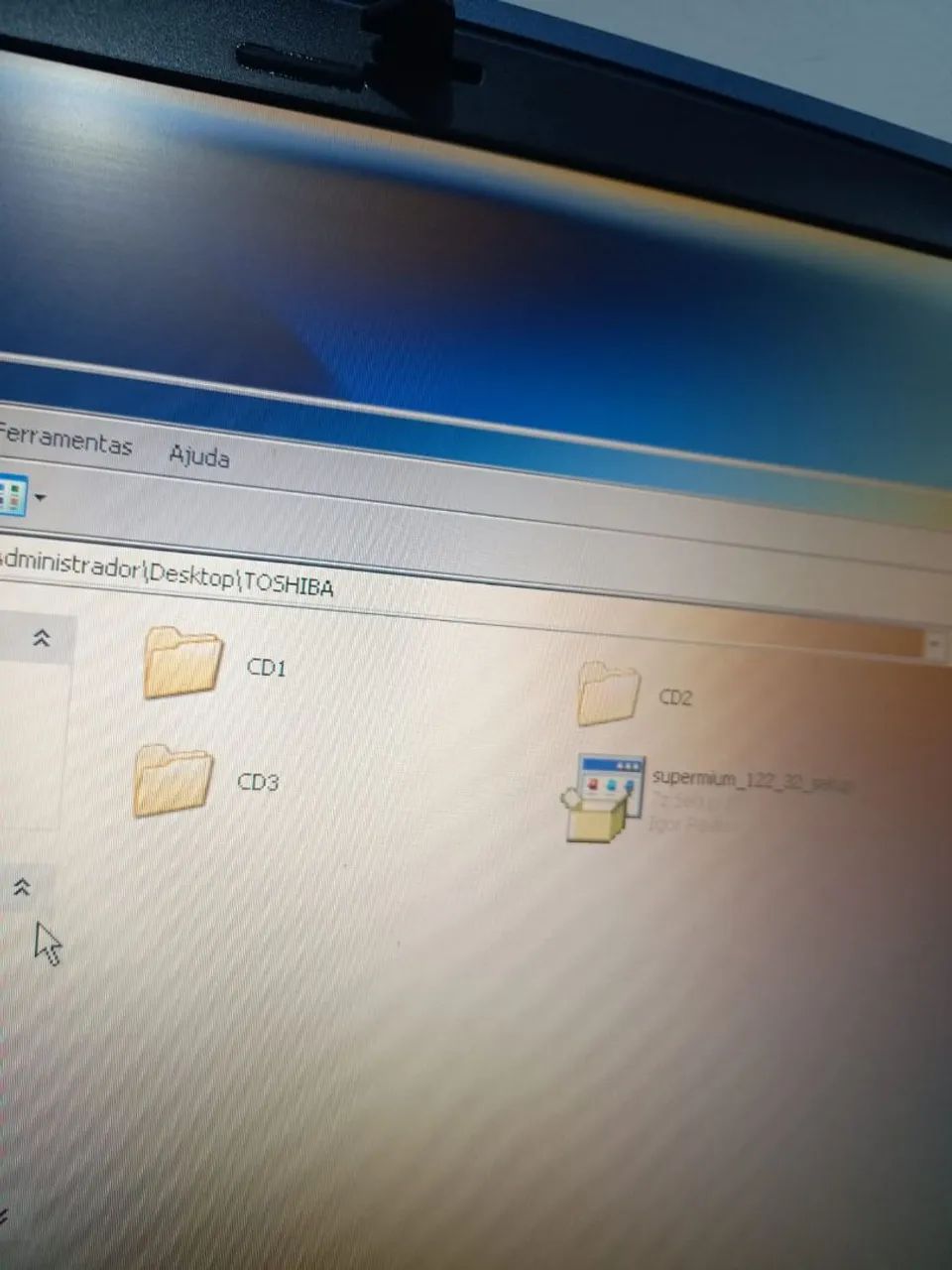 Notebook Toshiba Antigo com Windows XP - Foto 5
