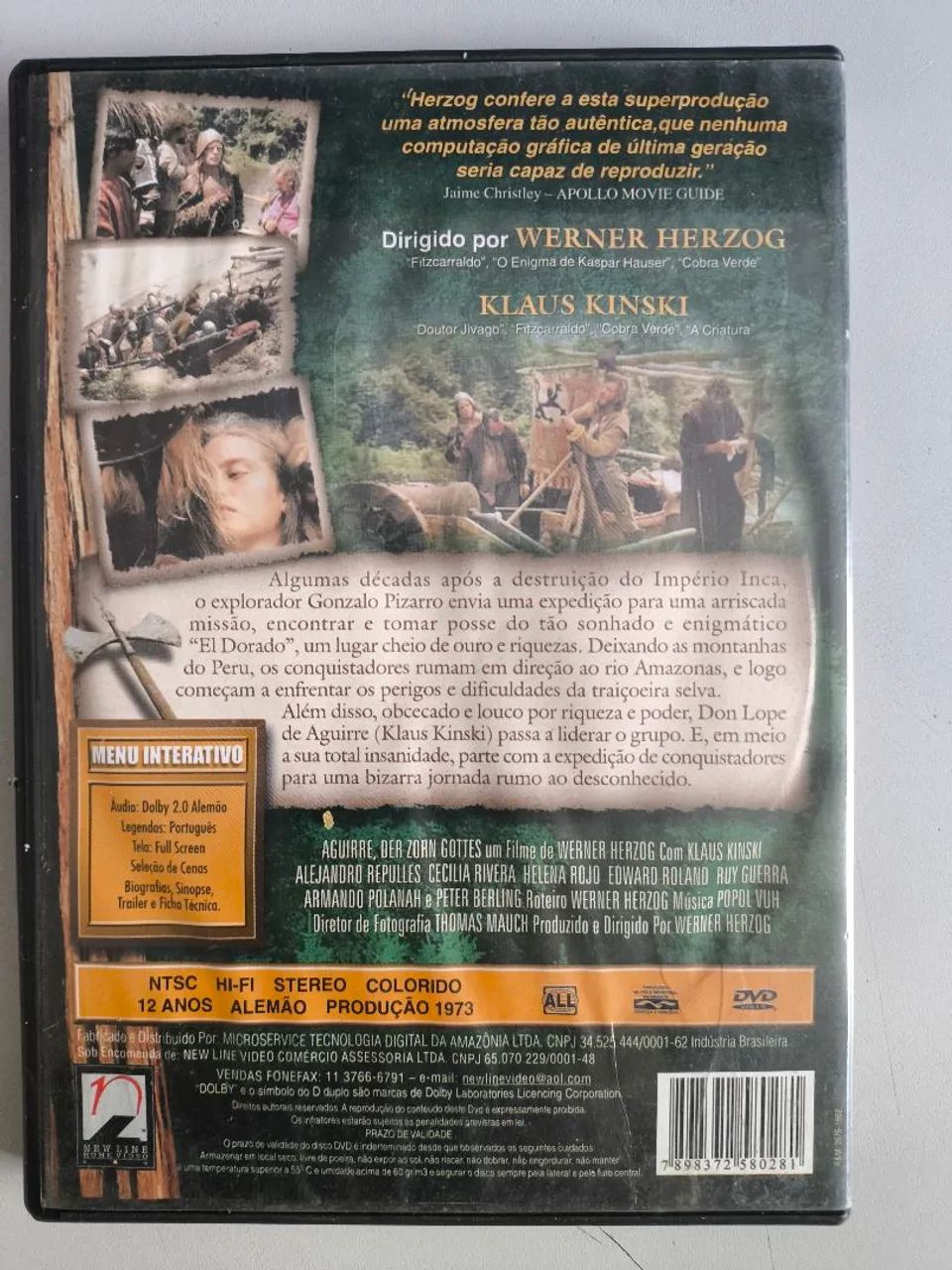 Dvd Aguirre A Cólera dos Deuses  - Foto 2