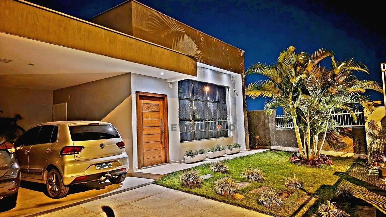 CASA 3 Quartos, Piscina, 4 Vagas - Sertão do Maruim