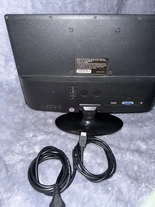 Monitor Led 15.4 Polegadas HDMI/VGA - Desapego - Foto 3
