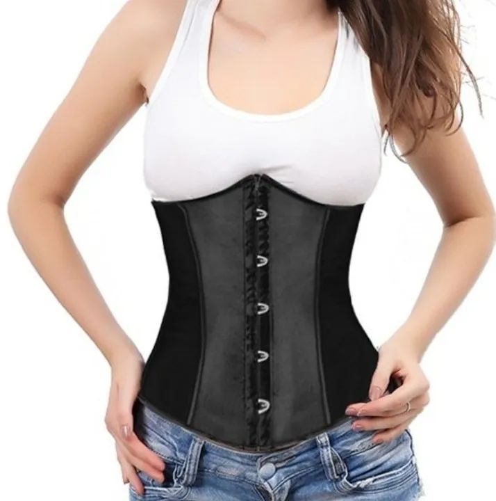 Corset Espartilho Cinta Preto - P M G - Foto 3