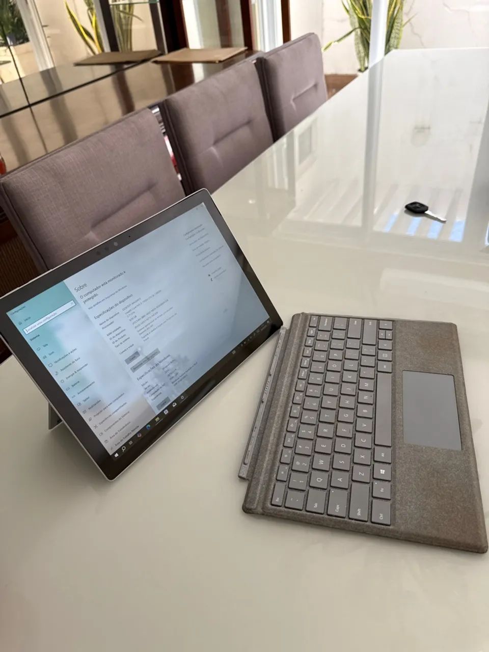 Tablet Microsoft Surface Pro 5 com chip 4g desbloqueado - Foto 4